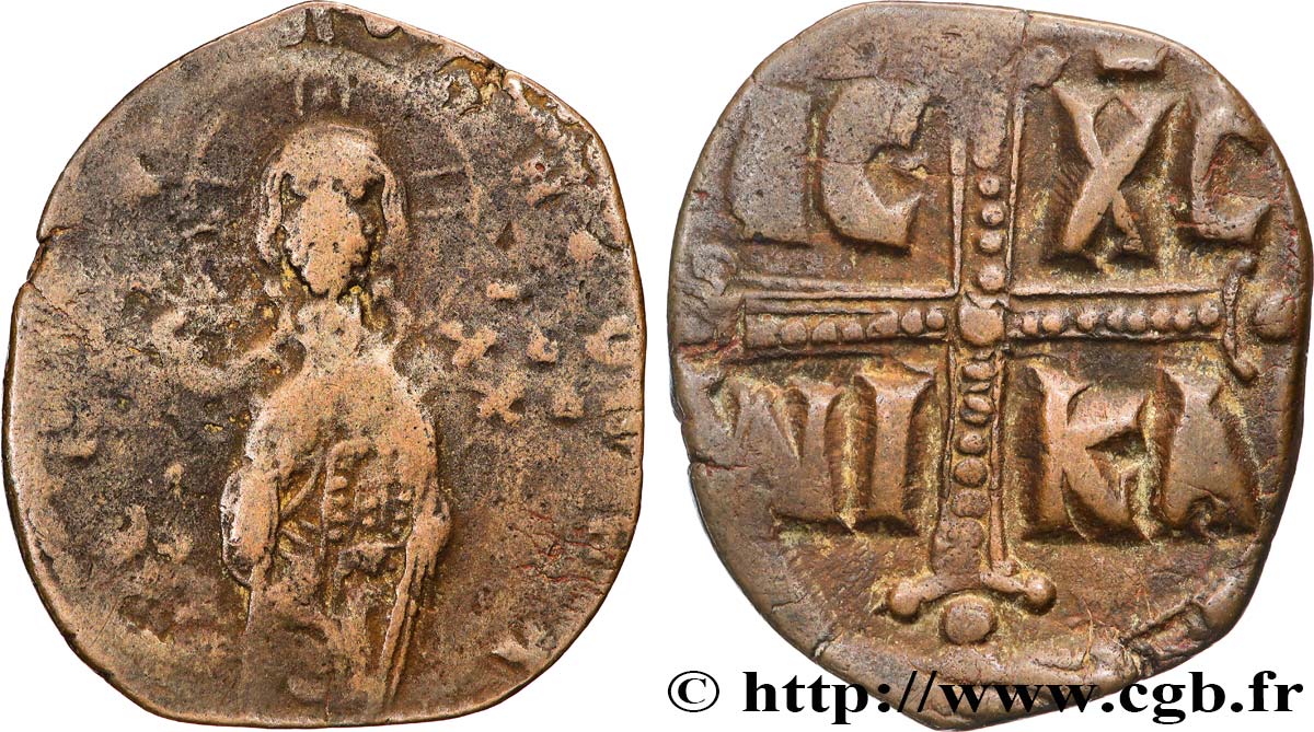 MICHEL IV LE PAPHLAGONIEN Follis TB+/TTB