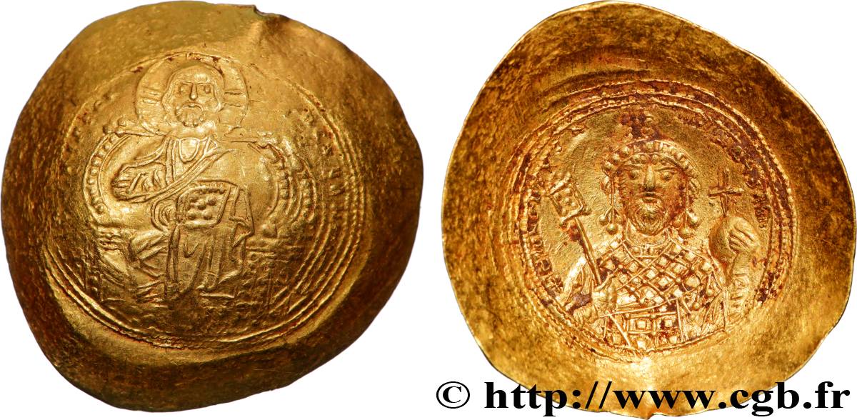 CONSTANTINE IX MONOMACHUS Histamenon nomisma AU