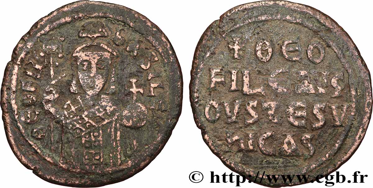 LÉON VI LE SAGE Follis TB+