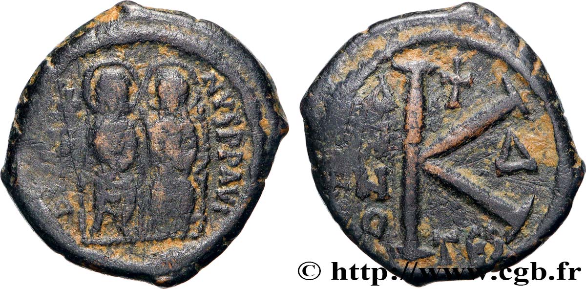 JUSTIN II and SOPHIA Demi-follis VF/VF