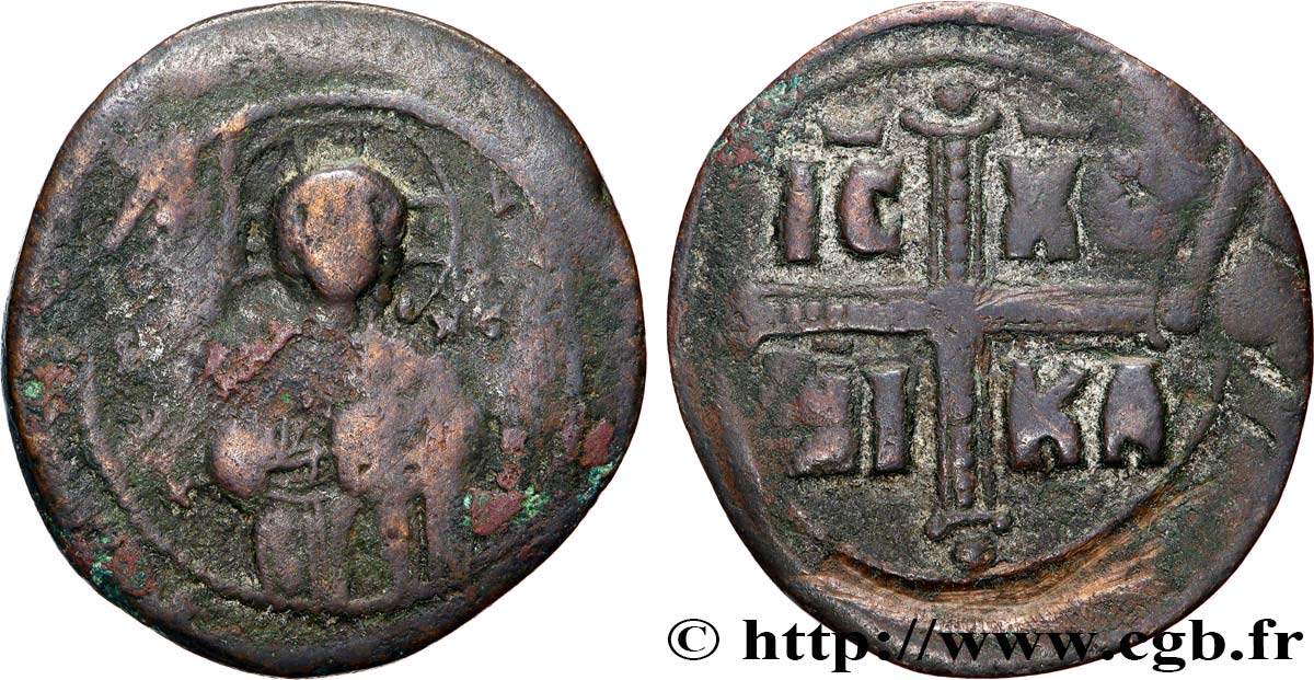 MICHAEL IV THE PAPHLAGONIAN Follis VF