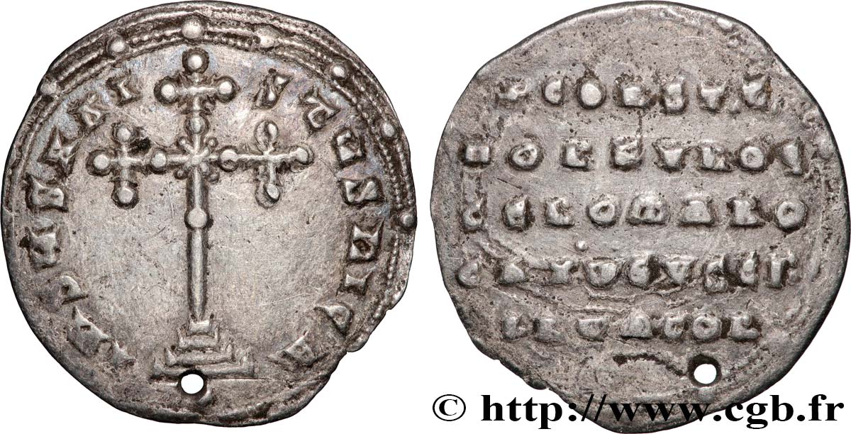 CONSTANTIN VII PORPHYROGÉNÈTE Miliaresion TTB