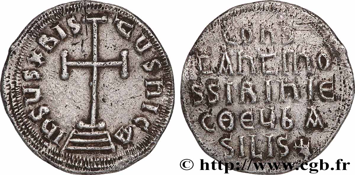CONSTANTIN VI et IRÈNE Miliaresion TTB+/TTB