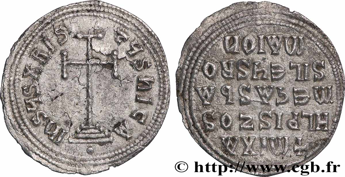 MICHEL II et THÉOPHILE Miliaresion TTB/TTB+