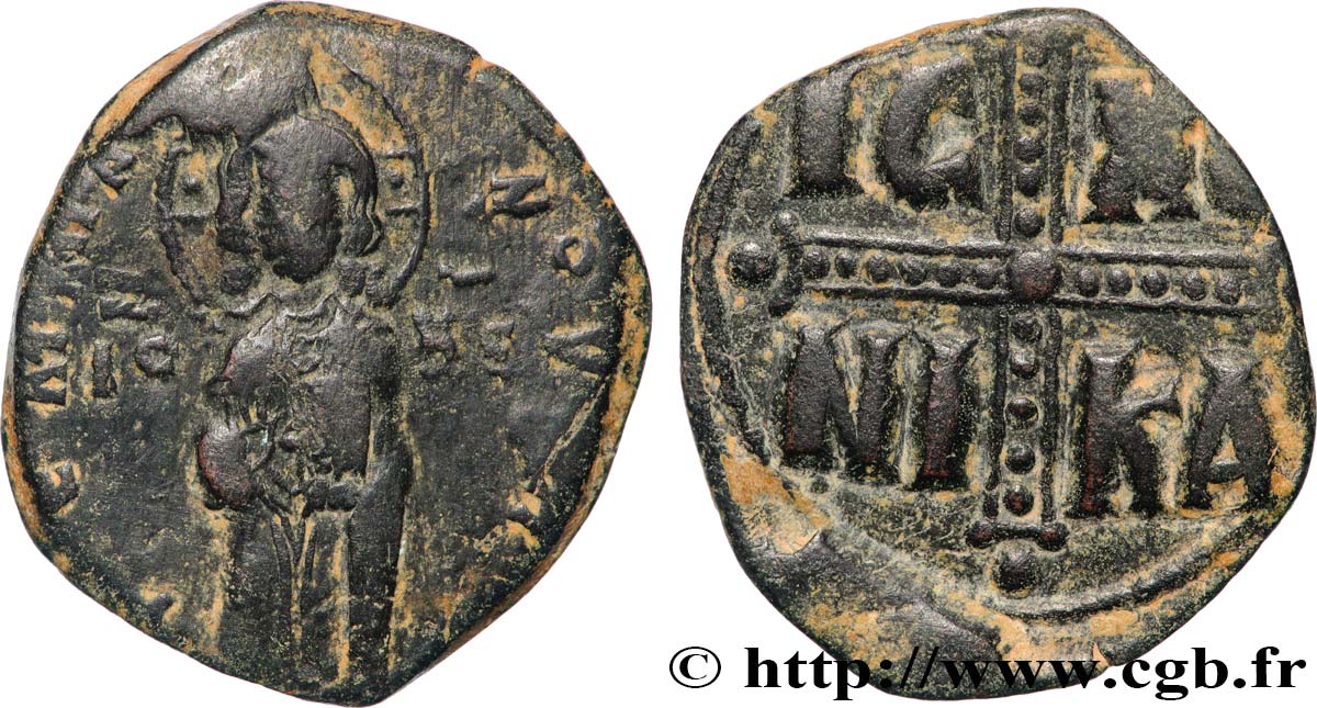 MICHEL IV LE PAPHLAGONIEN Follis TB+
