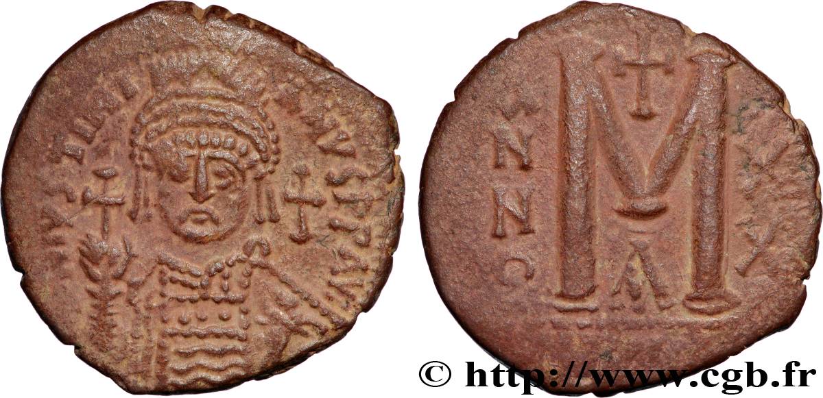 JUSTINIEN Ier Follis TTB+