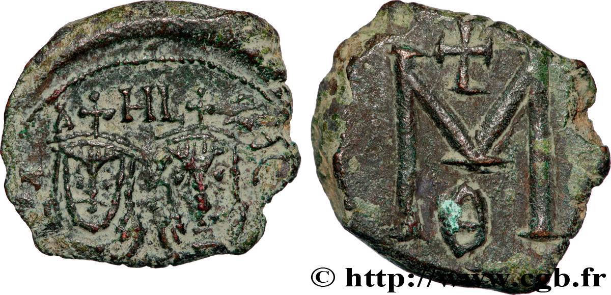 MICHEL II et THÉOPHILE Follis TTB/TTB+