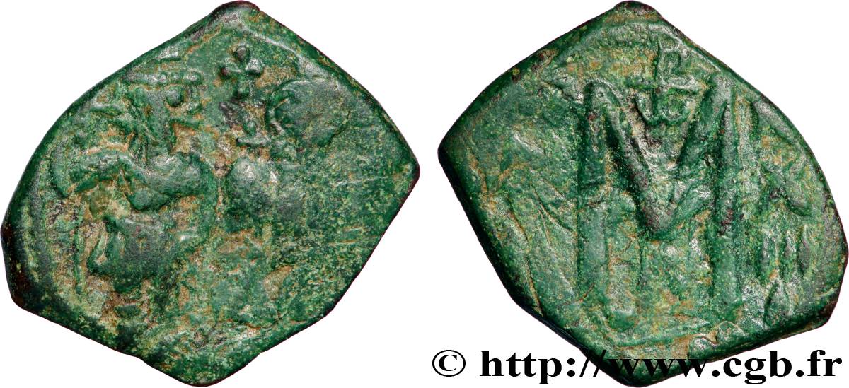 HÉRACLIUS et HÉRACLIUS CONSTANTIN Follis TB+/TTB