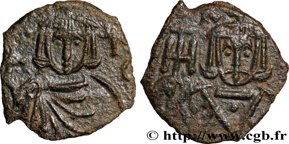 LÉON V L ARMENIO e CONSTANTINO Follis MBC+