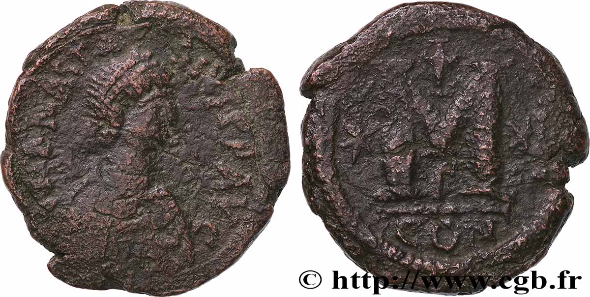 ANASTASIUS Follis VF