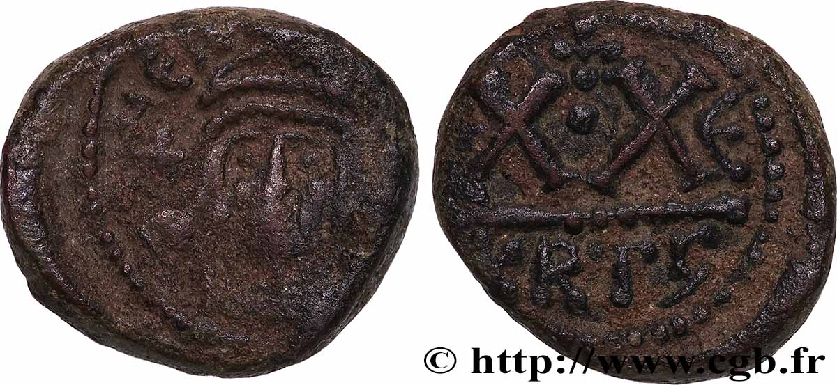 HERACLIUS Demi-follis VF/XF