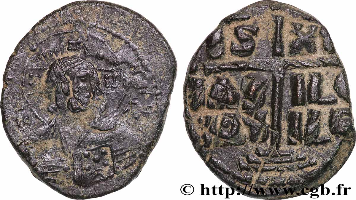 CONSTANTINUS X DUCAS Follis fSS/SS
