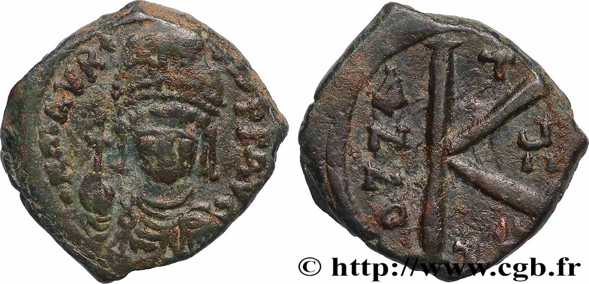 MAURICE TIBÈRE Demi-follis TTB