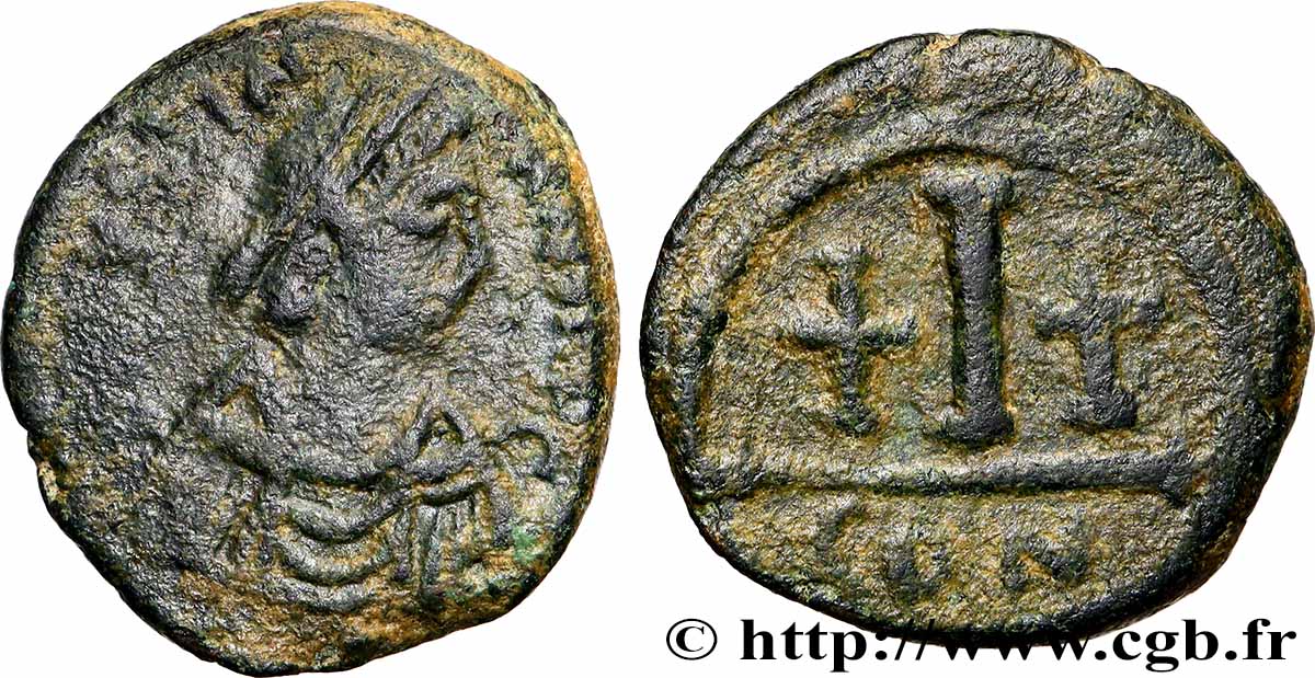 JUSTINIANO I Decanummium BC+