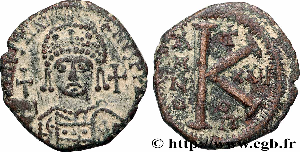 JUSTINIEN Ier Demi-follis TTB