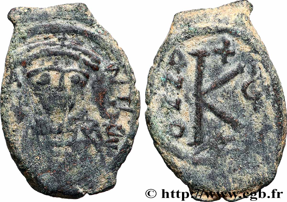 MAURICE TIBÈRE Demi-follis TB+