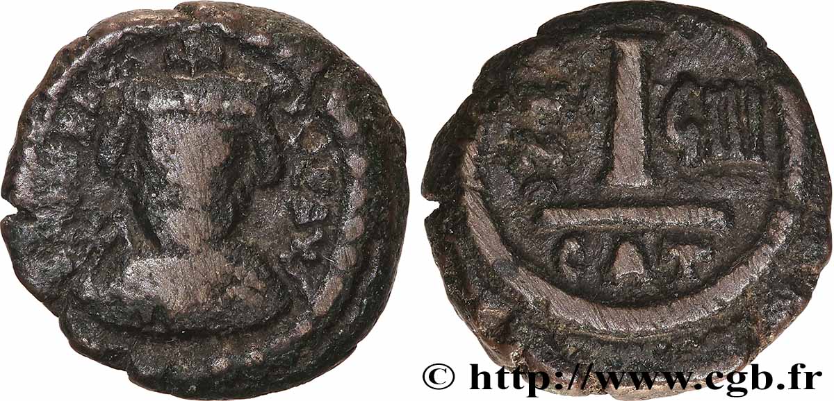 HÉRACLIUS et HÉRACLIUS CONSTANTIN Decanummium TB+