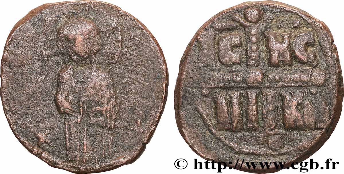 MICHEL IV LE PAPHLAGONIEN Follis TB+