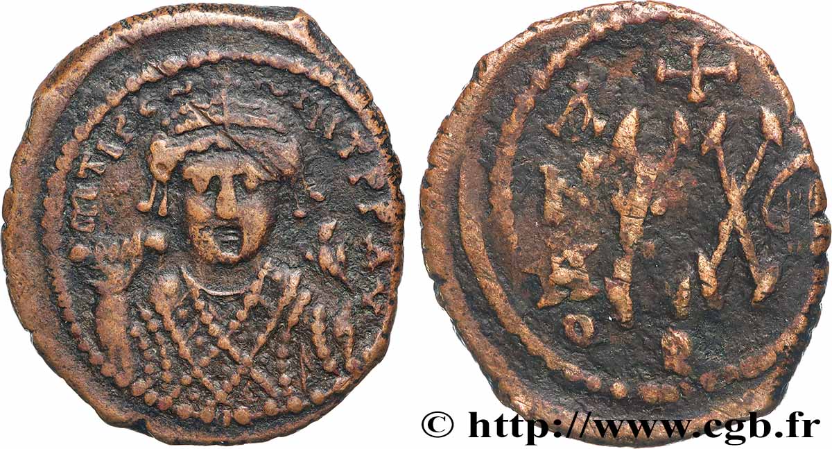 MAURICIUS TIBERIUS Demi-follis XF/VF