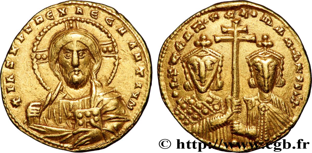 CONSTANTIN VII PORPHYROGÉNÈTE Solidus SUP/TTB+