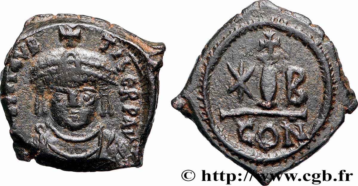 MAURICIUS TIBERIUS Decanummium XF