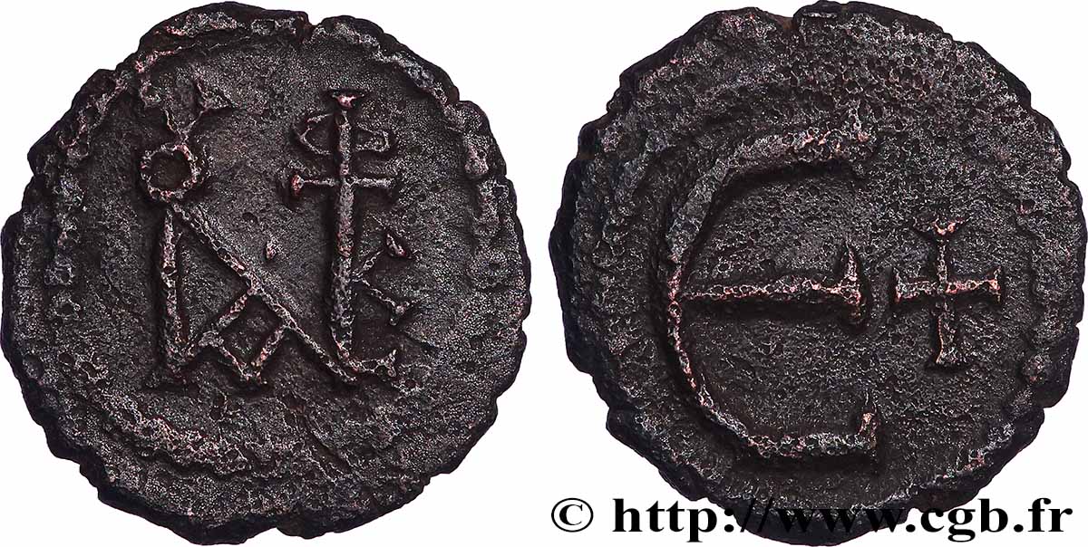 JUSTIN II Pentanummium TTB+