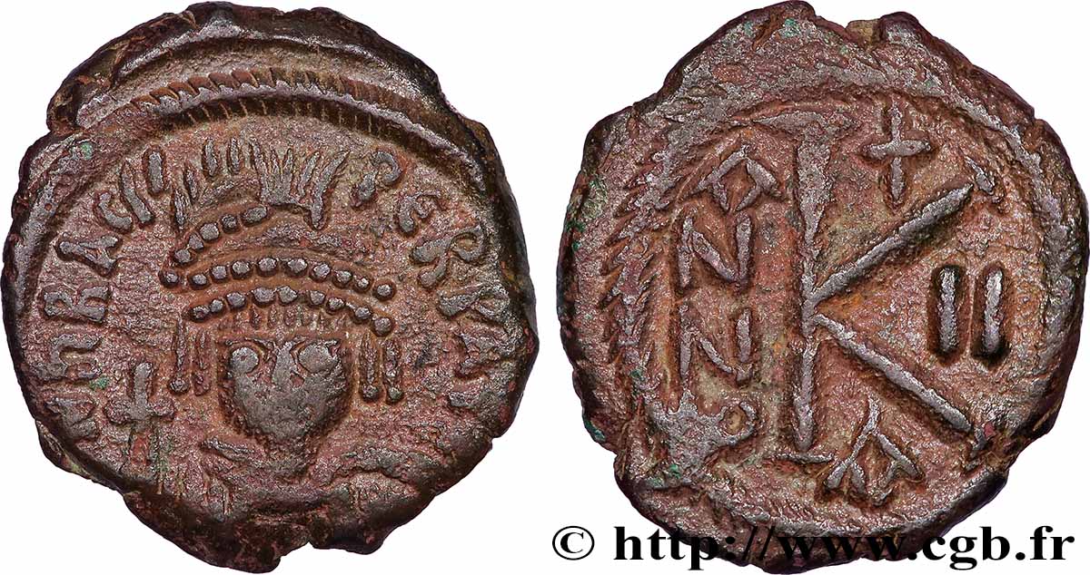 HERACLIUS Demi-follis XF/AU