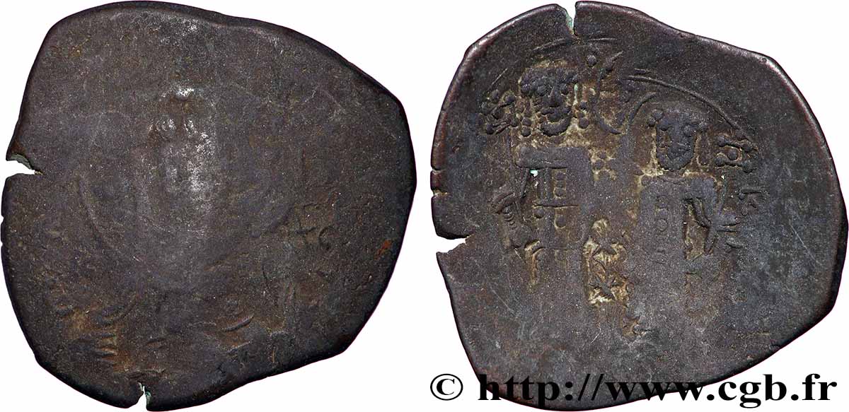 ALEXIS III ANGE-COMNÈNE Aspron trachy (scyphate) B+/TB