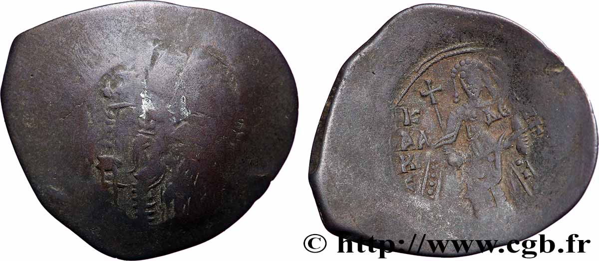 ISAAC II ANGE Aspron trachy (scyphate) B+/TB