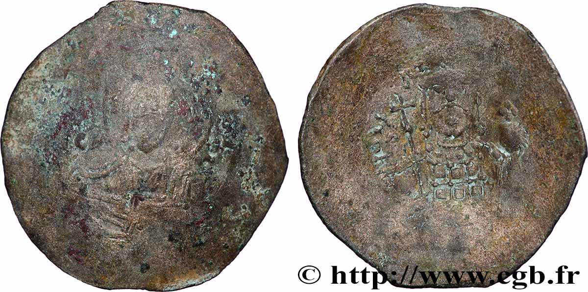 ALEXIUS I COMNENUS Aspron trachy (scyphate) fS