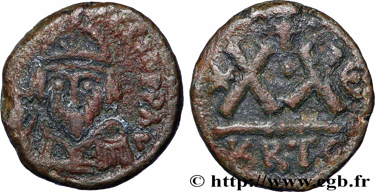 HERACLIUS Demi-follis VF/VF