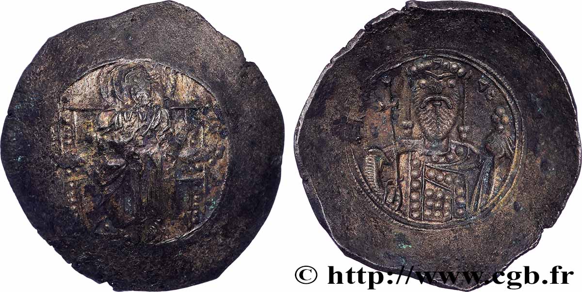 ALEXIUS I COMNENUS Aspron trachy VF/AU