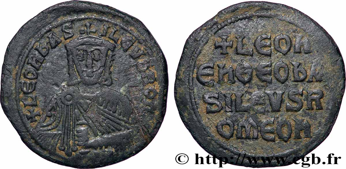 LEO VI THE WISE Follis XF