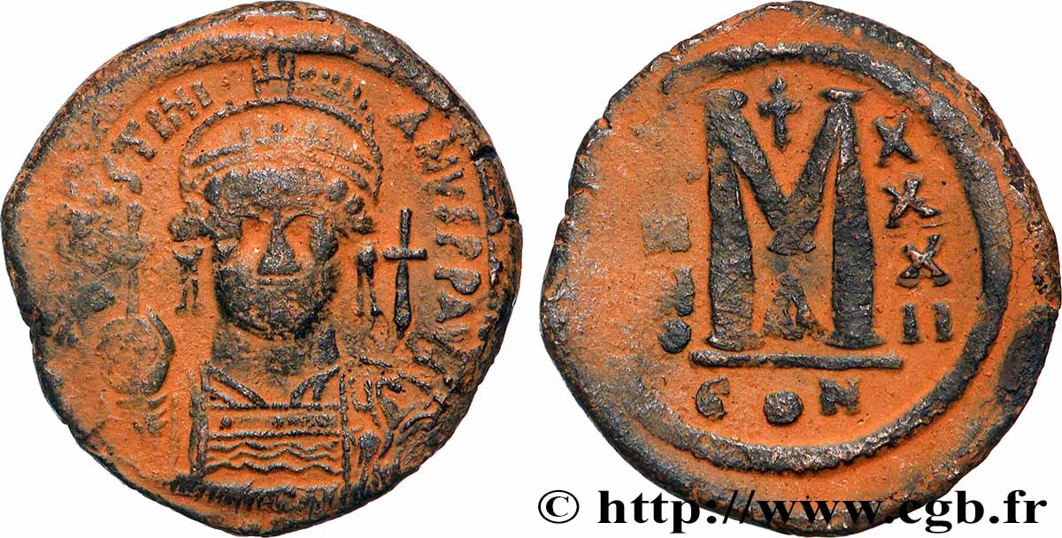 JUSTINIANUS I Follis fSS