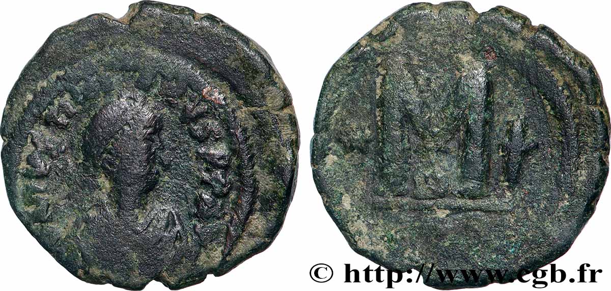 GIUSTINO I Follis MB