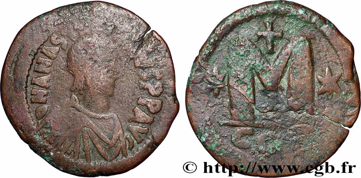 ANASTASIUS Follis VF