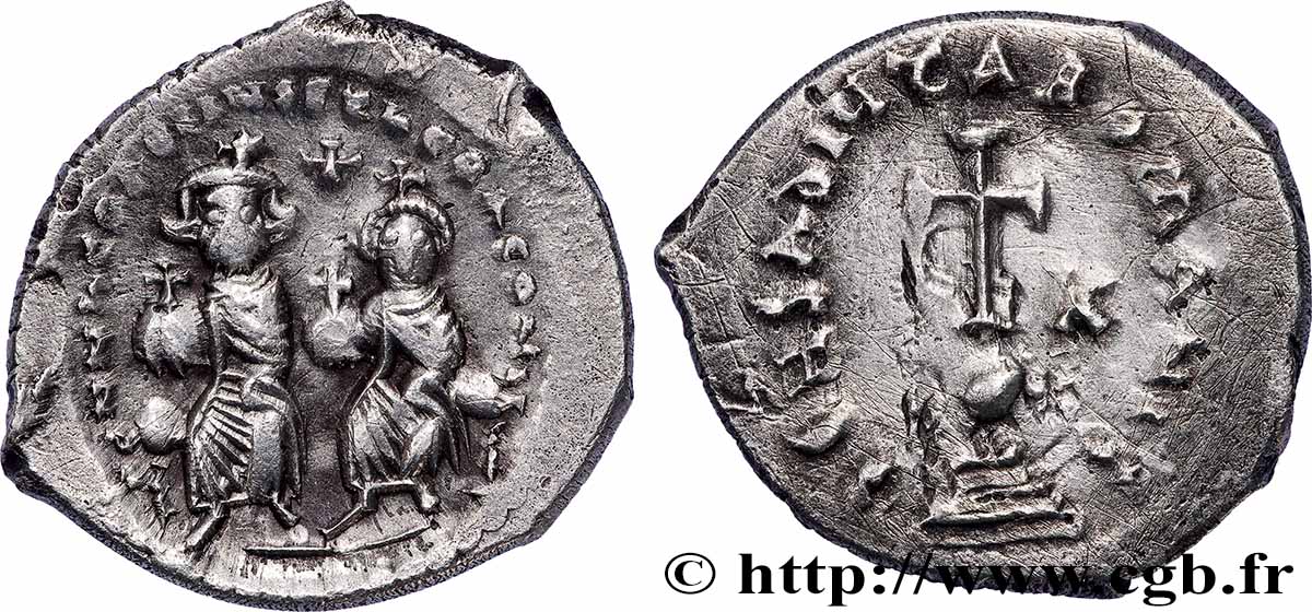 HÉRACLIUS et HÉRACLIUS CONSTANTIN Hexagramme TTB+/TTB