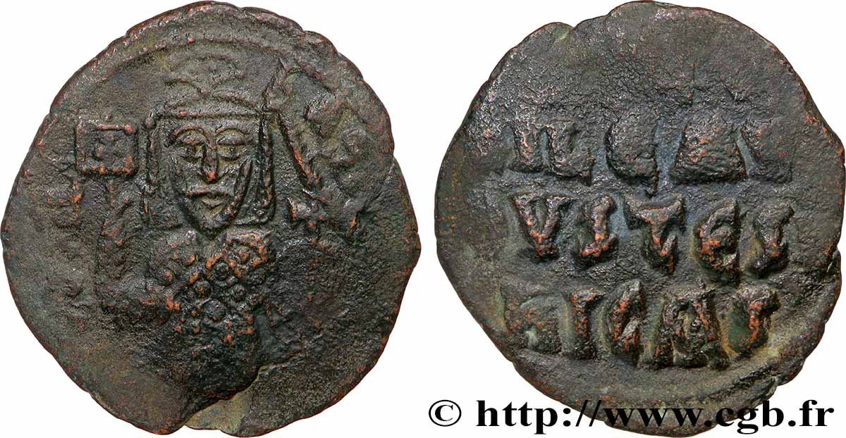 MICHEL II et THÉOPHILE Follis TTB