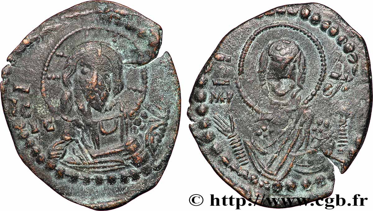 ROMANUS IV DIOGENES Follis XF