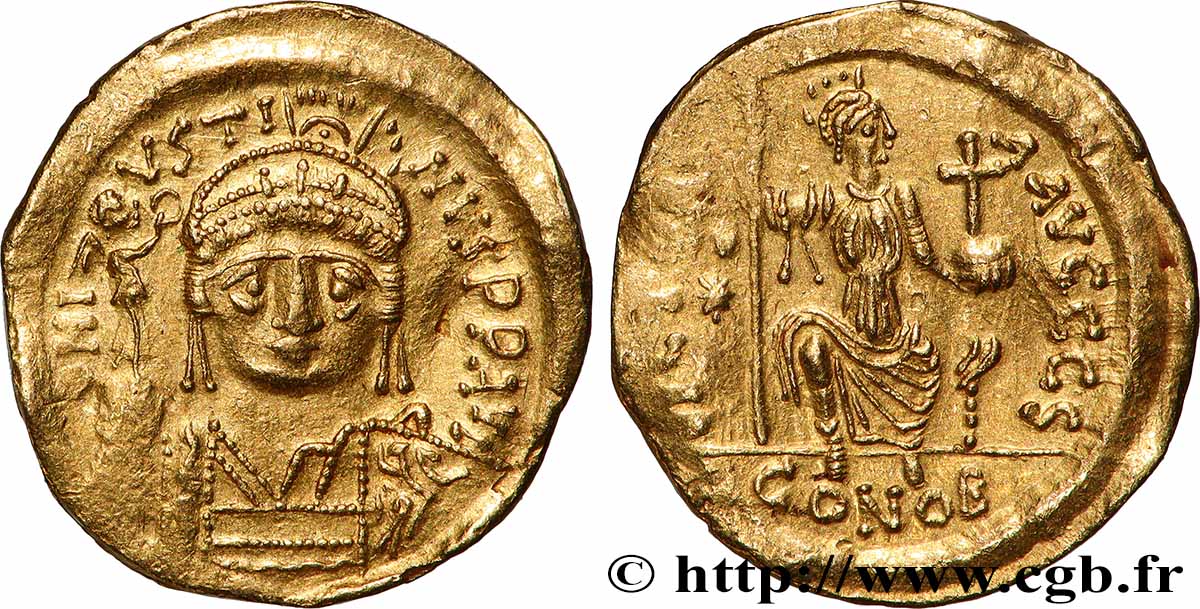 JUSTIN II Solidus TTB+