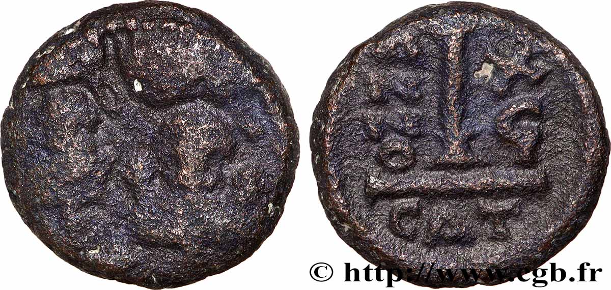 HERACLIUS and HERACLIUS CONSTANTINE Decanummium VF/XF