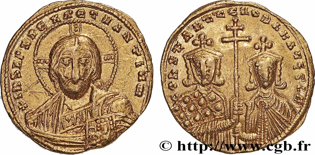 CONSTANTIN VII PORPHYROGÉNÈTE Solidus TTB+