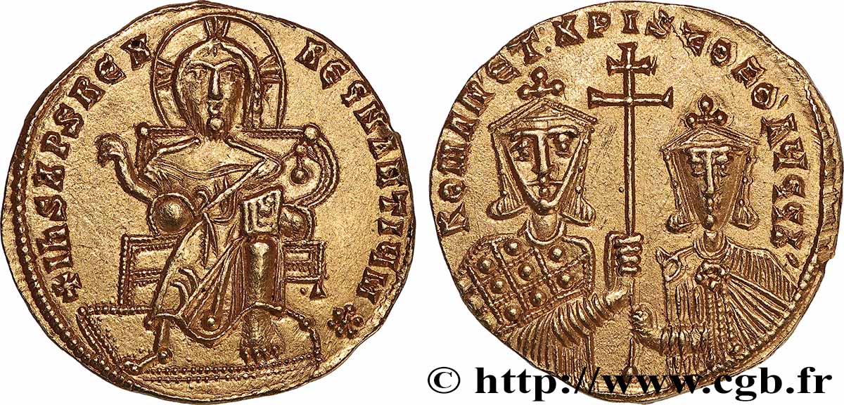 ROMANUS I et CHRISTOPHER Solidus MS