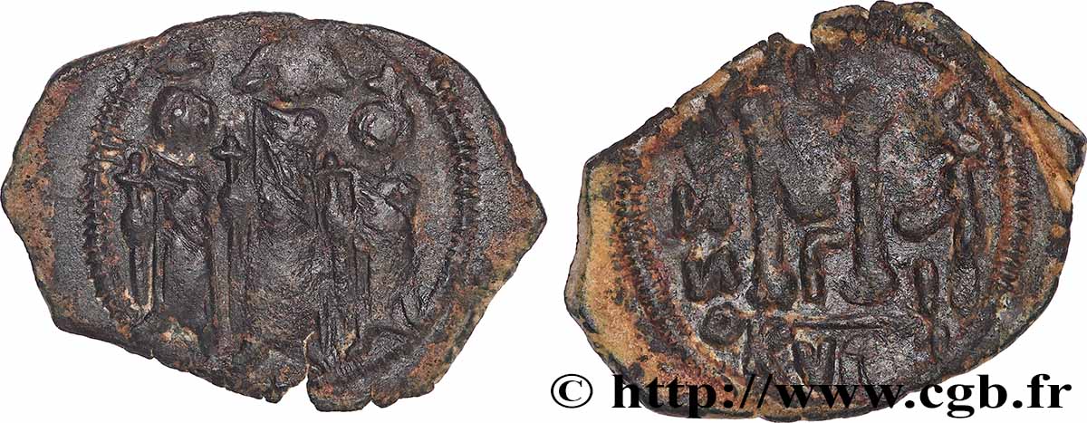 HERACLIUS, HERACLIUS CONSTANTINEUS und MARTINA Follis SS