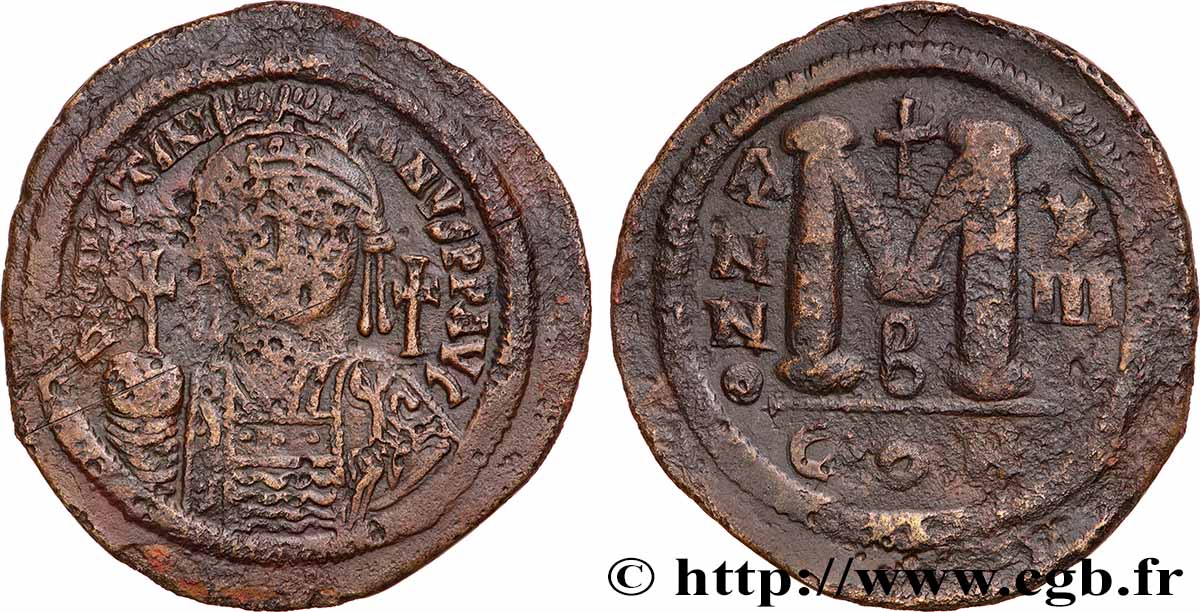 JUSTINIANUS I Follis fSS