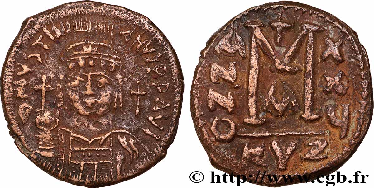 JUSTINIEN Ier Follis TTB