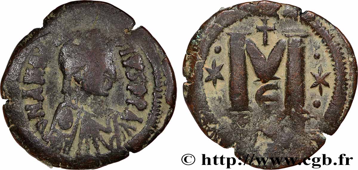 JUSTIN I Follis VF/VF