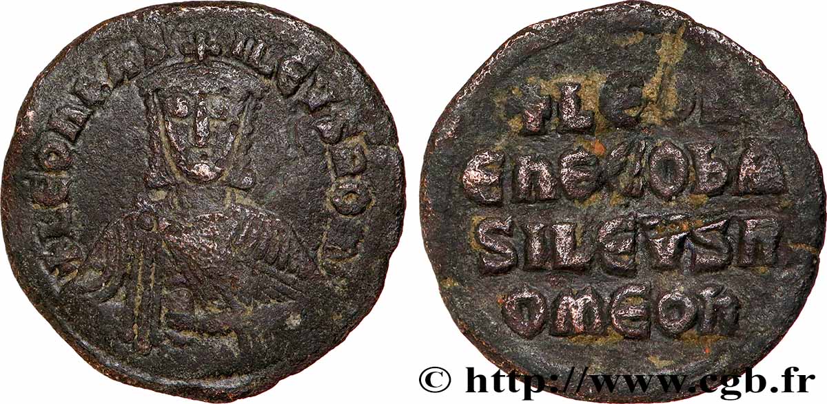 LEO VI THE WISE Follis VF