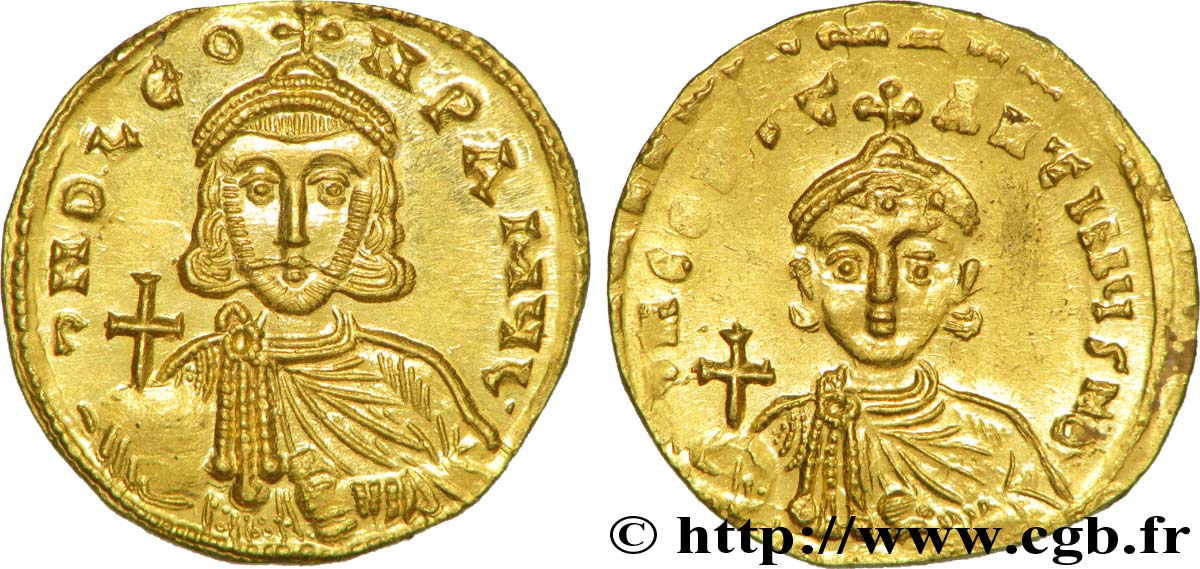 LEO III and CONSTANTINE V Solidus MS/MS