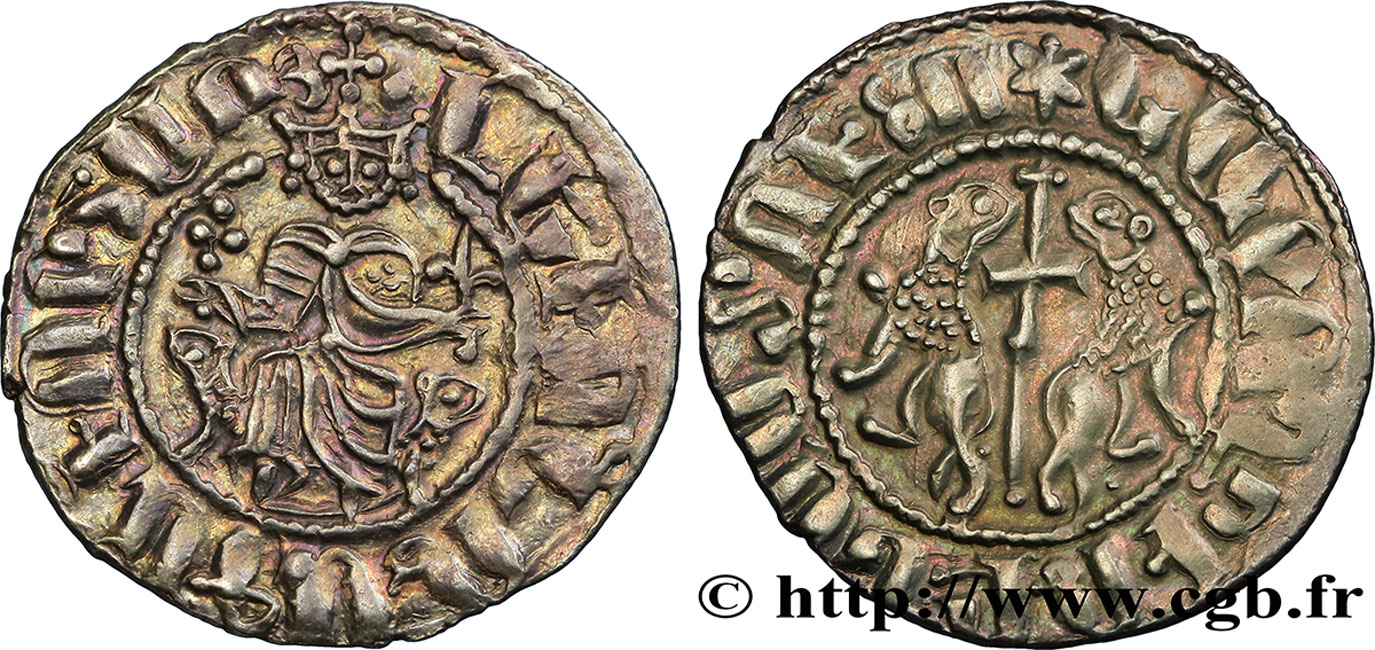 CILICIA - KINGDOM OF ARMENIA - LEO I King of Armenia Tram d argent AU